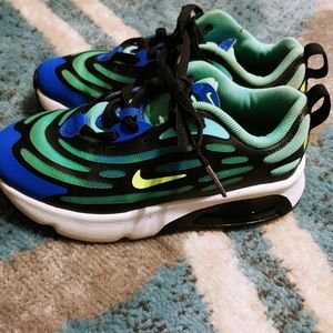 Nike Air Max 200 Exosense Sneaker Blue/Green sz12c